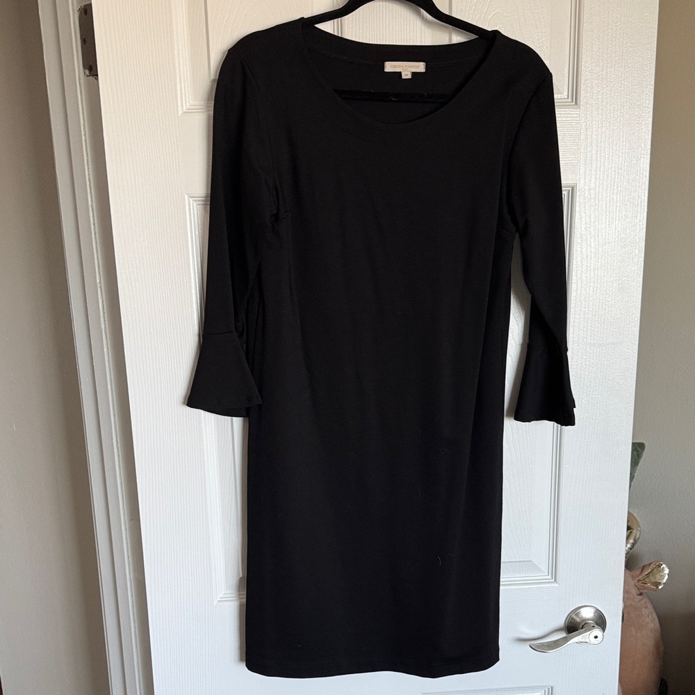 Chic Black Long Sleeve Dress